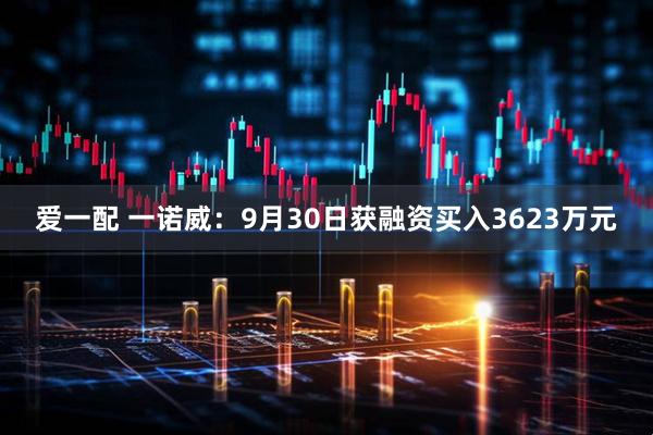 爱一配 一诺威：9月30日获融资买入3623万元